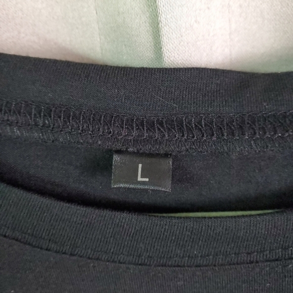 Tis The Season to Be Creepy Funny Men's Shirt sz L - Picture 4 of 7